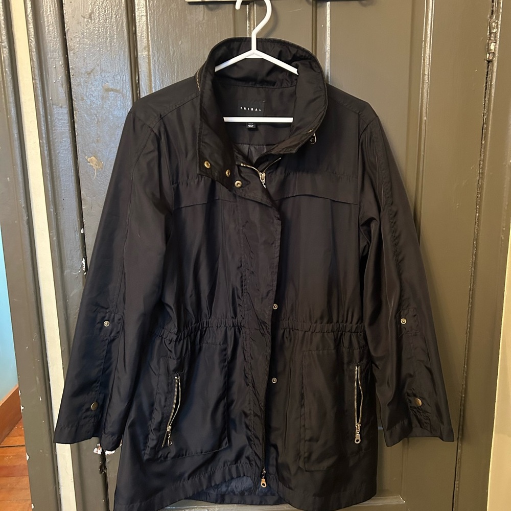 Black Women's Jacket with gold